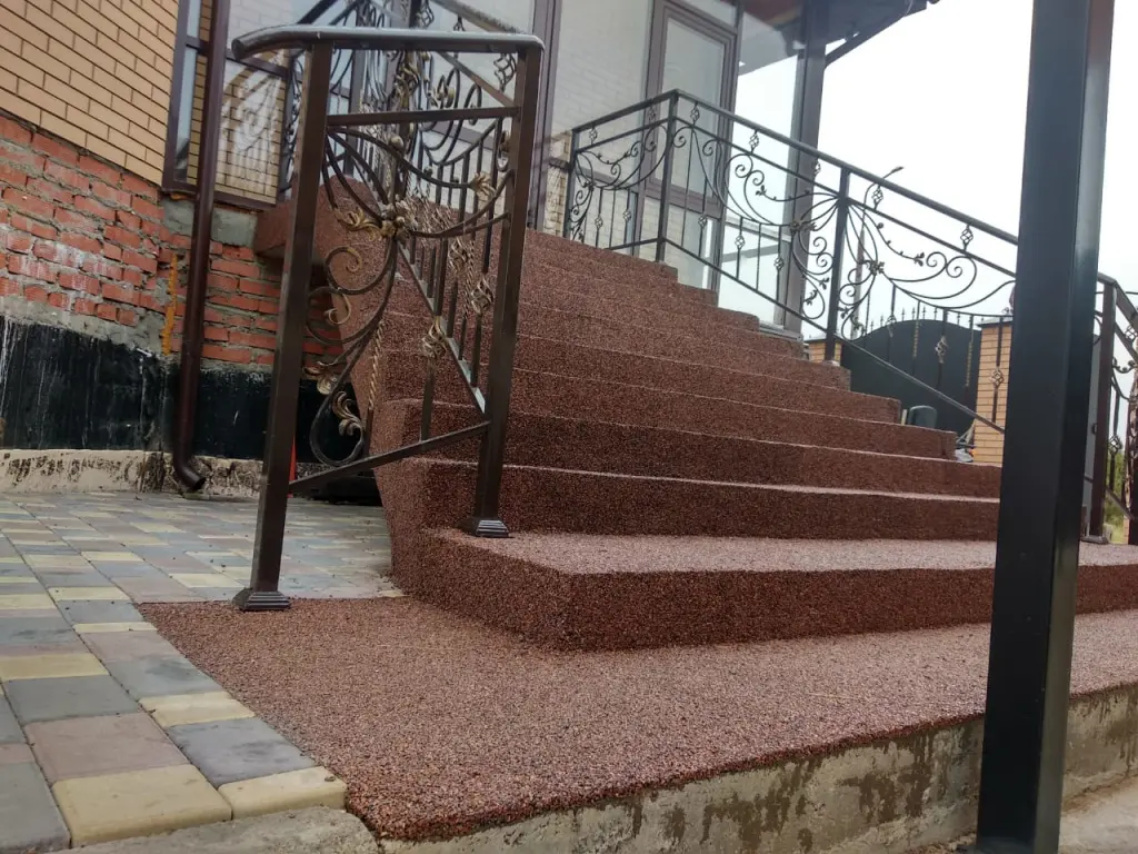 Покрытие из резиновой крошки